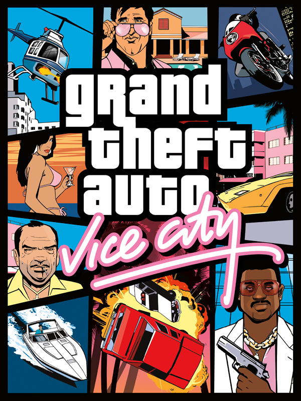 Grand Theft Auto: Vice City game cover